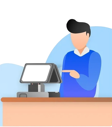 Point of Sale login illustration